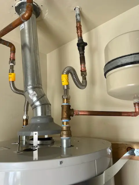 Water heater installation and plumbing repair in Richfield